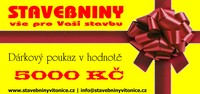 Dárkový poukaz 5000 Kč